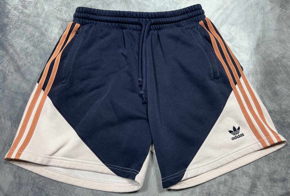 Adidas Originals SST Fleece Shorts Mens Large Navy Wonder Quartz IC5557